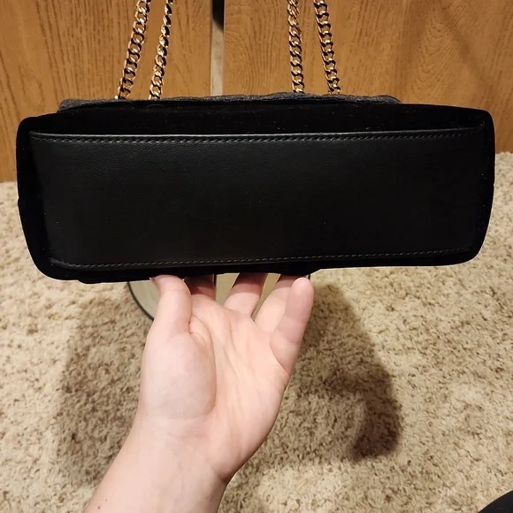 NWT Steve Madden velvet shoulder bag - Picture 11 of 15